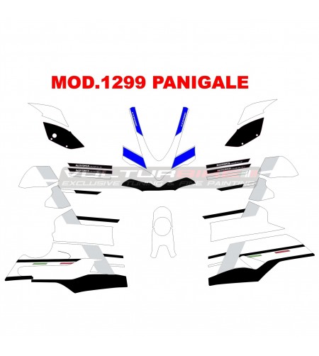 Replik Aufkleber Kit S Corse - Ducati Panigale V4 / 899 / 1199 / 959 / 1299 