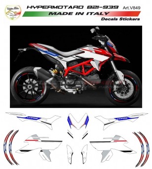 Kit autocollant version complète V4S CORSE - Ducati Hypermotard 821/939