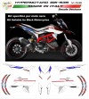 Kit autocollant version complète V4S CORSE - Ducati Hypermotard 821/939 