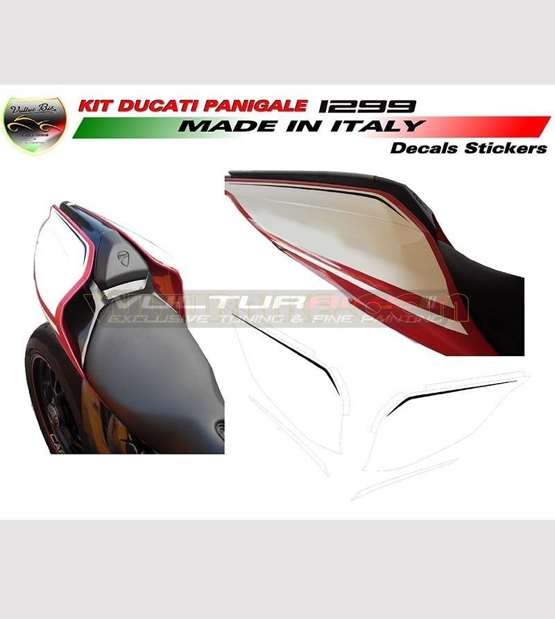 Adesivi per codone design personalizzato - Ducati Panigale 959/1299