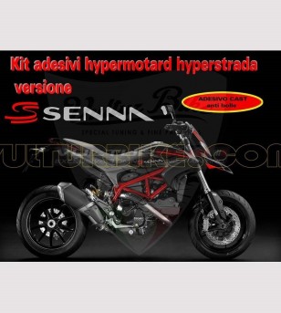 Kit adesivi versione Senna - Ducati Hypermotard Hyperstrada 821