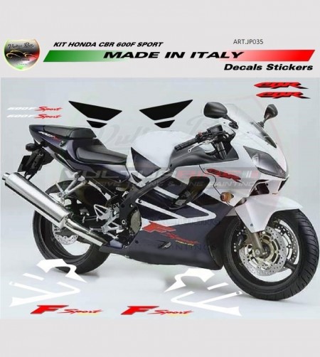 Complete graphics stickers kit - Honda CBR 600 F Sport