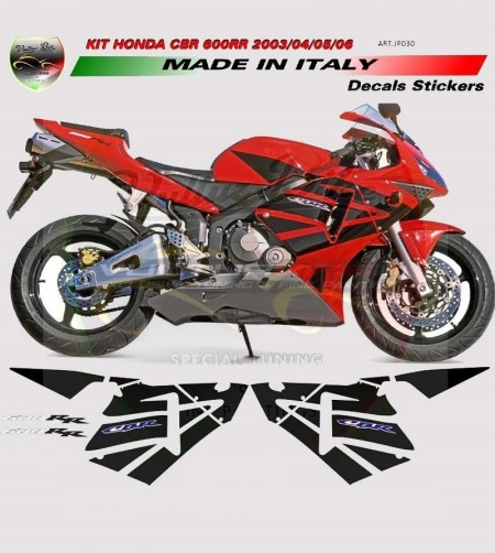 Kit adesivi design esclusivo - Honda CBR 600RR 2003/2004/2005/2006 