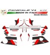 Special red black stickers kit - Ducati Panigale V4 / V4S / V4R / V4 2020 