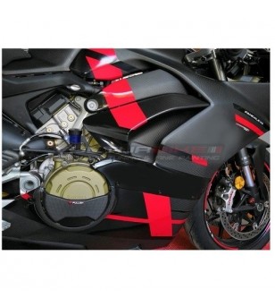 Kit adhésif rouge noir spécial - Ducati Panigale V4 / V4S / V4R / V4 2020