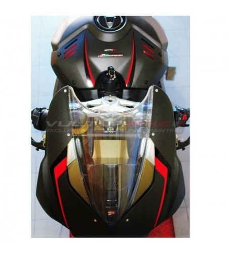 Kit adesivi special rosso nero - Ducati Panigale V4 / V4S / V4R / V4 2020 