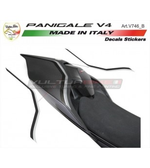 Silber / schwarz spezielle Codon Aufkleber - Ducati Panigale V4 / V4S / V4R