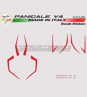 Kit adesivi per carene stradali o racing - Ducati Panigale V4