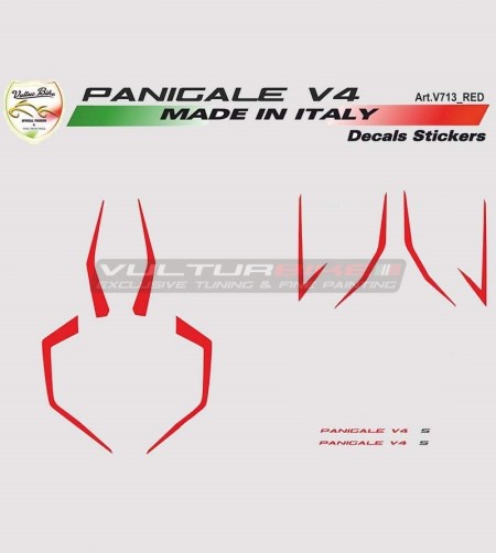 Kits autocollants carénages route ou de course - Ducati Panigale V4 