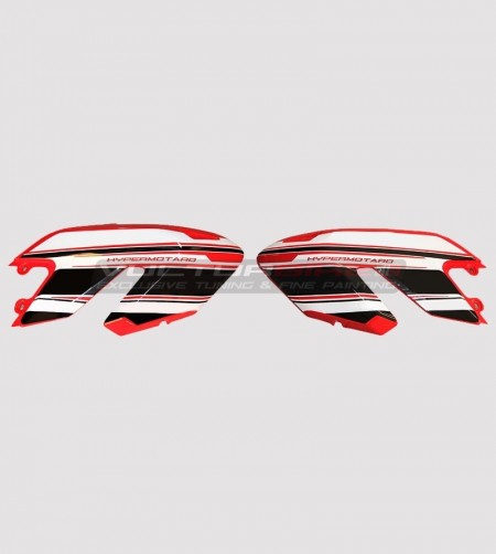 Kit adhesivo lateral del equipo Aruba - Ducati Hypermotard 796/1100