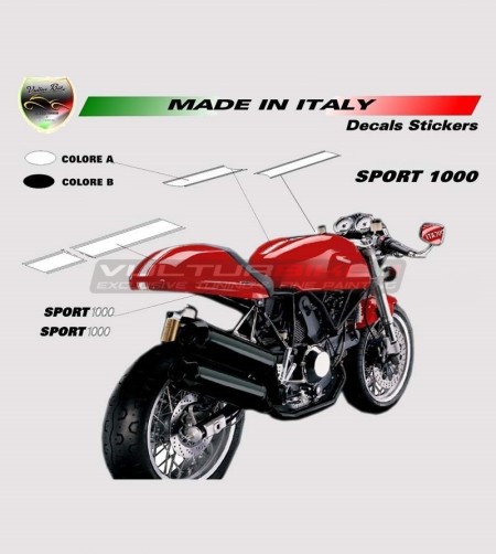 Anpassbare Aufkleber-Kit - Ducati GT Sport 1000