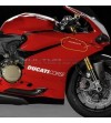 Décalcomanies Ducati originales pour carénage Panigale R 2015 