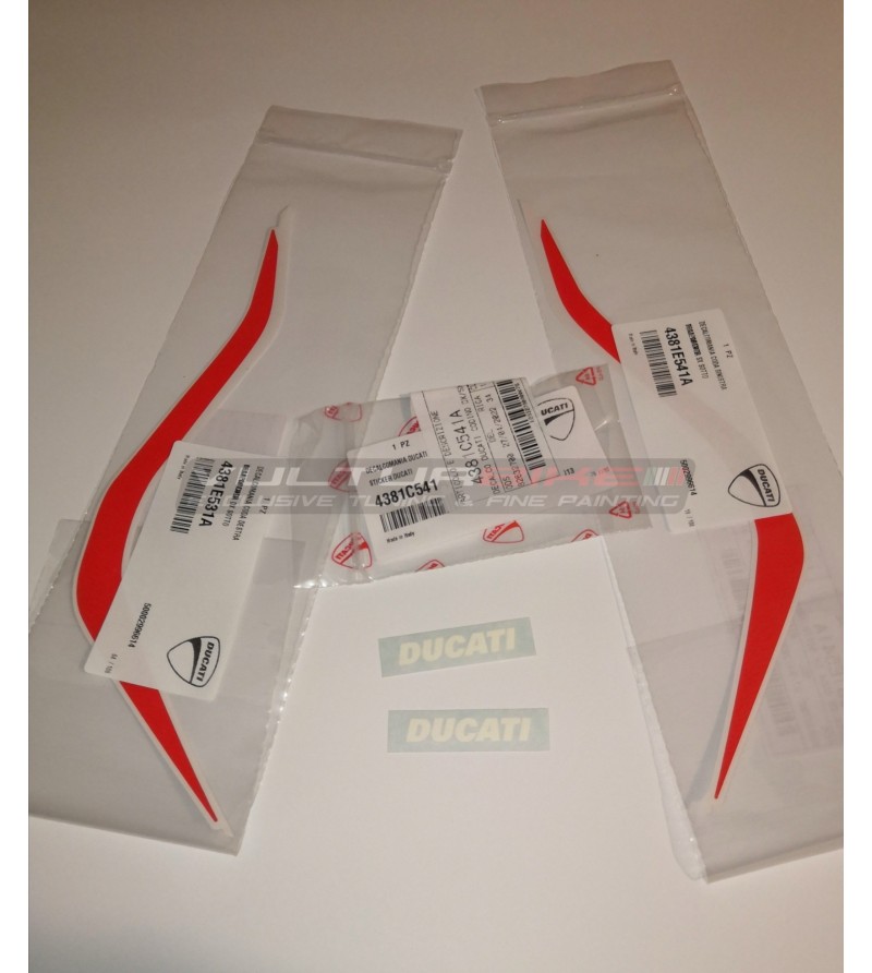 Original Ducati decals set for Panigale tail / Streetfighter V4SP