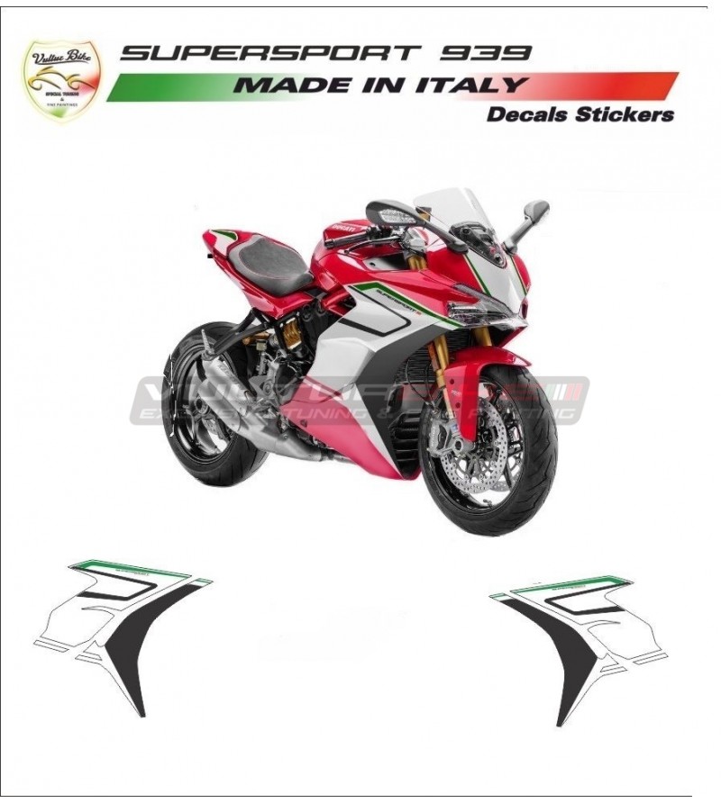 Aufkleber für Seitenverkleidungen Abdeckung Airbox Ducati