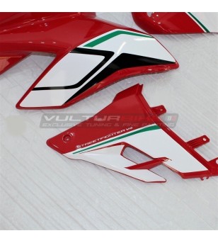 Adesivi per carene laterali design tricolore italiano - Ducati Streetfighter V4 / V4S