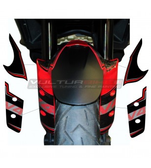 Kit d’autocollants pour garde-boue avant - Ducati Multistrada V4 / V4S / Rallye