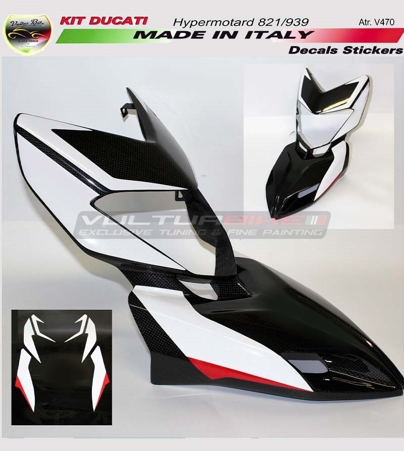 Stickers for front fairing - Ducati Hypermotard 821/939