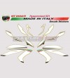 Kit adesivi design tricolore - Ducati Hypermotard 821/939 