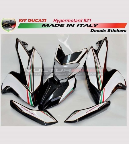 Tricolor Design Klebeset - Ducati Hypermotard 821/939