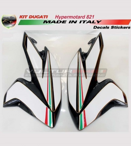 Tricolor Design Klebeset - Ducati Hypermotard 821/939 