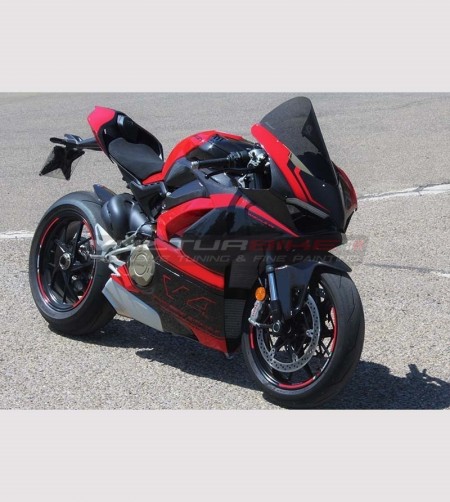 Komplette Kit Aufkleber Design Farbe - Ducati Panigale V4 