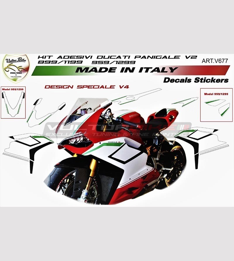 Kit adesivi design speciale - Ducati Panigale 1199/1299/899/959