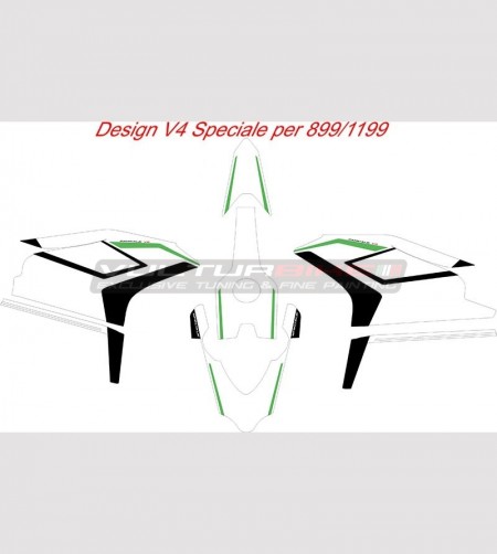 Kit adhesivo de diseño especial - Ducati Panigale 1199/1299/899/959 