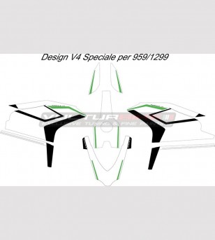 Spezielles Design Klebeset - Ducati Panigale 1199/1299/899/959