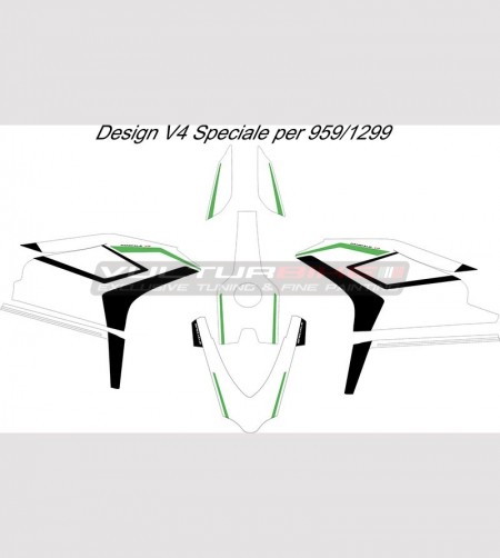 Kit adhésif design spécial - Ducati Panigale 1199/1299/899/959 
