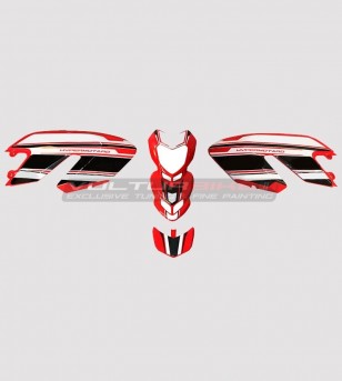 Aruba Team's complete design stickers' kit for Ducati Hypermotard 796/1100