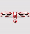 Kit adesivi completo Superbike Aruba Team - Ducati Hypermotard 796/1100