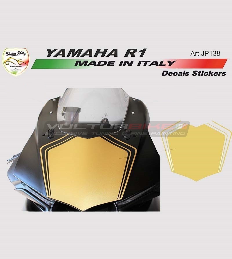Adesivi Cupolino Portanumero - Yamaha R1
