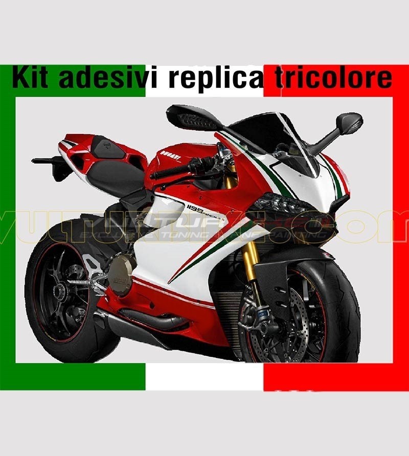 Stickers' kit Tricolor - Ducati Panigale 899 / 1199