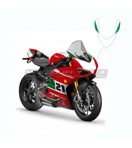 Réplique d’autocollant Troy Bayliss bulle - panigale V2 Ducati 2020 / 2022