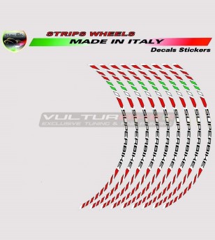 Adhesive Profiles for wheels Ducati Corse Superbike