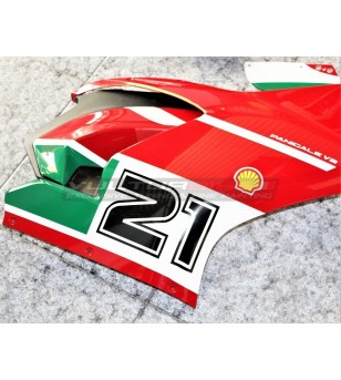 Adesivi replica Troy Bayliss carene laterali - Ducati Panigale V2 2020 / 2022