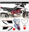 Kit de pegatinas réplica b/r - Ducati Hypermotard 1100/EVO SP 