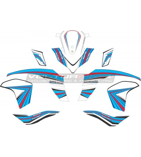 Kit adesivi Martini Racing - Ducati Multistrada 950/1200 DVT 