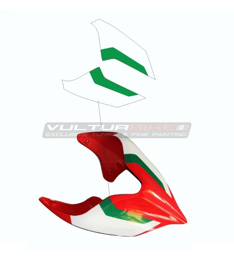 Troy Bayliss tail-tailed stickers - Ducati Panigale and streetfighter