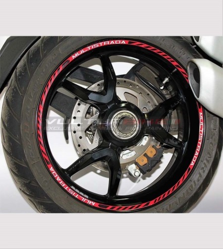 Adesivi per ruote multimodel - Ducati Multistrada 