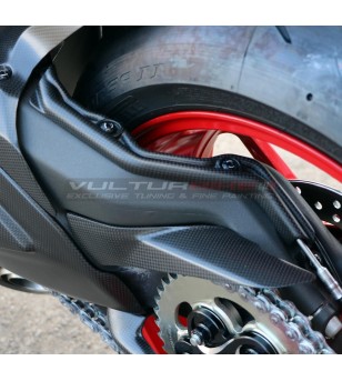 Protège-chaîne supérieure en carbone - Ducati Panigale V2 2020
