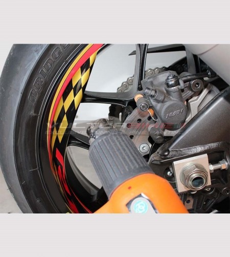 Adesivi Ruote Factory Racing - Yamaha R1 / R6