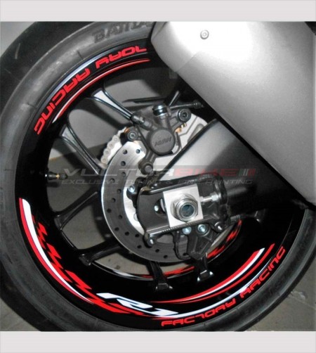 Adesivi Ruote Factory Racing - Yamaha R1 / R6