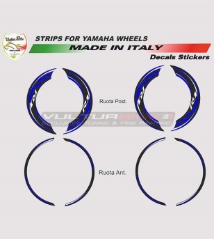 Factory Racing Wheel Stickers Kit - Yamaha R1 - R6