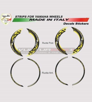 Factory Racing Wheel Stickers Kit - Yamaha R1 - R6