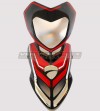 Benutzerdefinierte Chrom/rot Design Klebstoff-Kit - Ducati Hypermotard 796/1100 