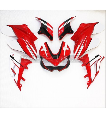 Stickers kit white custom design - Ducati Streetfighter V4 / V4S 