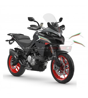 Tricolor-Aufkleber für Seitenteile - Ducati Multistrada V2 / 1260 / neu 950