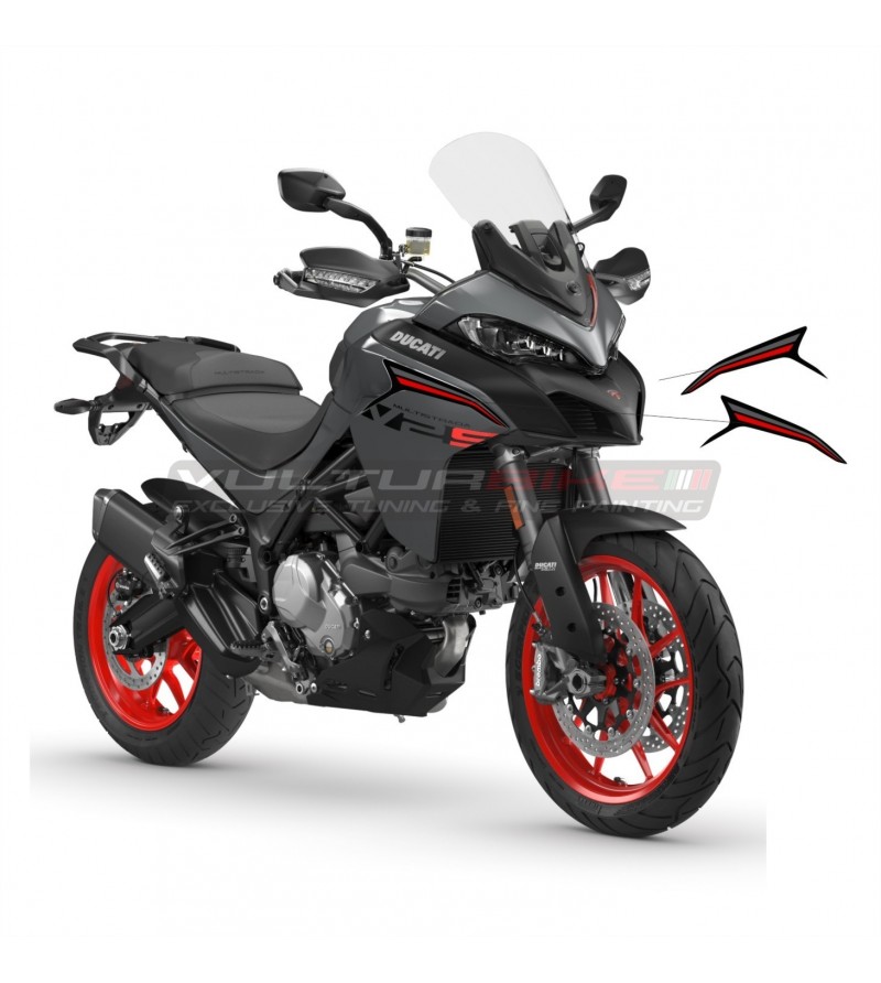 Colored stickers for side panels - Ducati Multistrada V2 / 1260 / new 950