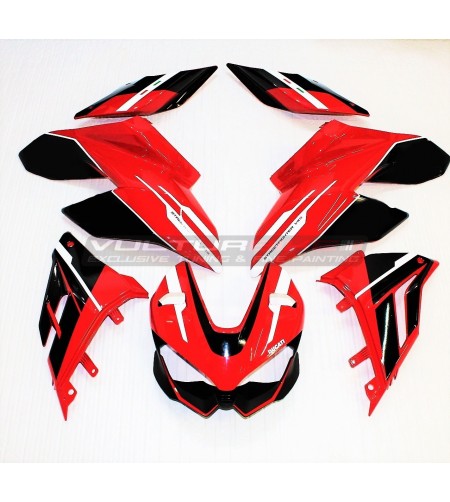 Schwarzes Design-Aufkleber-Kit - Ducati Streetfighter V4 / V4S 
